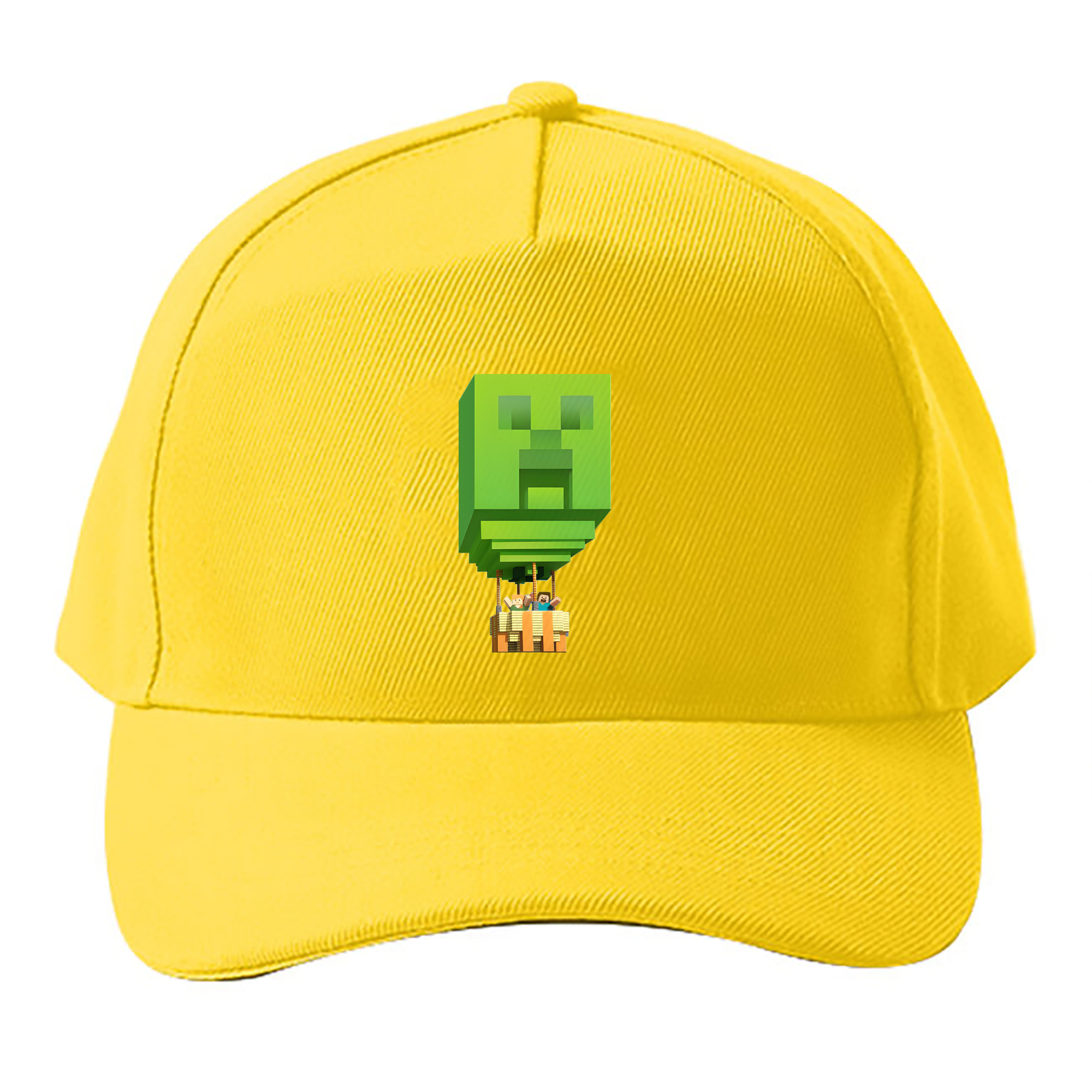 （画像用） マインクラフト ブロックの世界 Minecraft MC Block world ベースボールキャップ 綿100％ 男女兼用 帽子 スポーツ